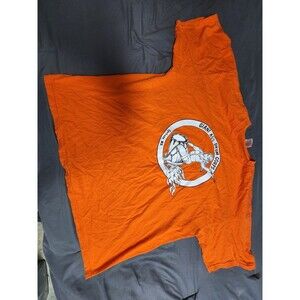 Spokane Giant Drum Corp Tshirt 2XL XXL EUC Pinup Girl Majorette Playing Drums